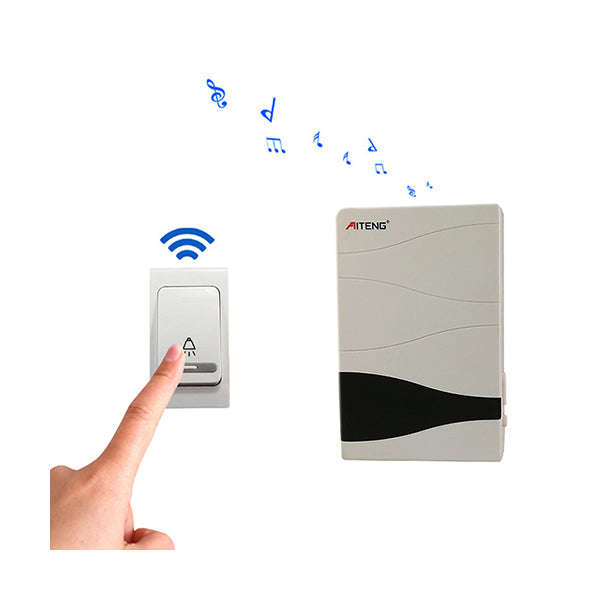 Aiteng Building Materials White / Brand New Aiteng Digital Wireless Doorbell - V016B