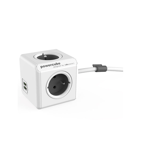 Allocacoc Electronics Accessories Grey / Brand New Allocacoc, PowerCube, Extended USB 1.5m Cable