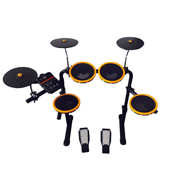 ARA Hobbies & Creative Arts Black / Brand New Ara Electronic 7-Piece Drum Kit Bundle with Digital LED Display - EDR6600