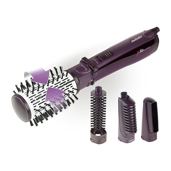 Babyliss Personal Care Purple / Brand New Babyliss Brushing Rotating Brush 4 Attachments 2736SDE