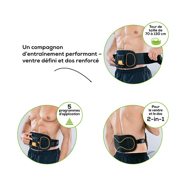 Beurer EM 39 2 in 1 Abdominal and Back Belt 64704 Price in Lebanon Mobileleb