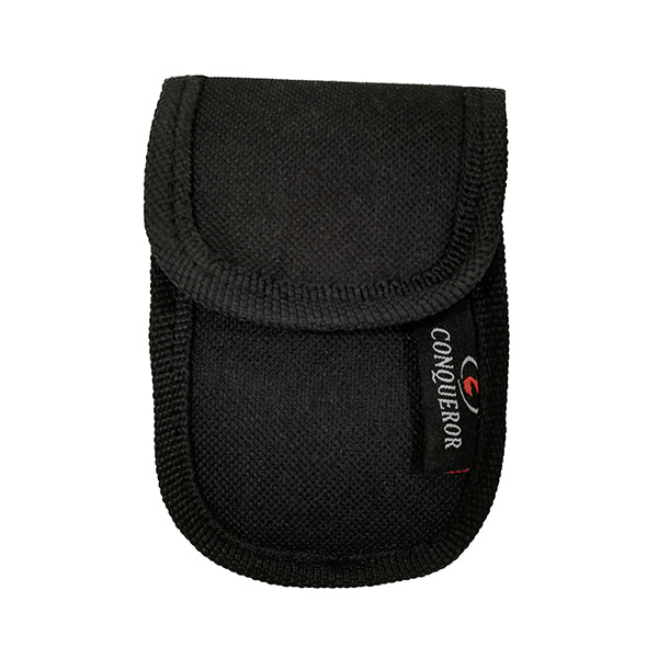 Conqueror Audio Black / Brand New Conqueror Soft Basic Carrying Case Bag Useful For Storing Keys, Coins, Earphones, and Money With Strap - LSC4077