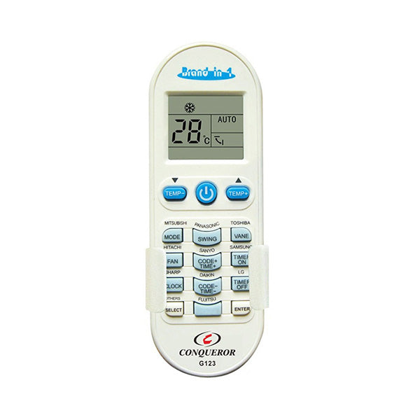 Conqueror Household Appliance Accessories White / Brand New Conqueror Universal A/C Remote Control - G123