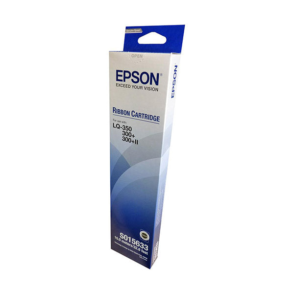 Epson Print & Copy & Scan & Fax Brand New Ribbon for Epson LQ-350/300 - S015633BA