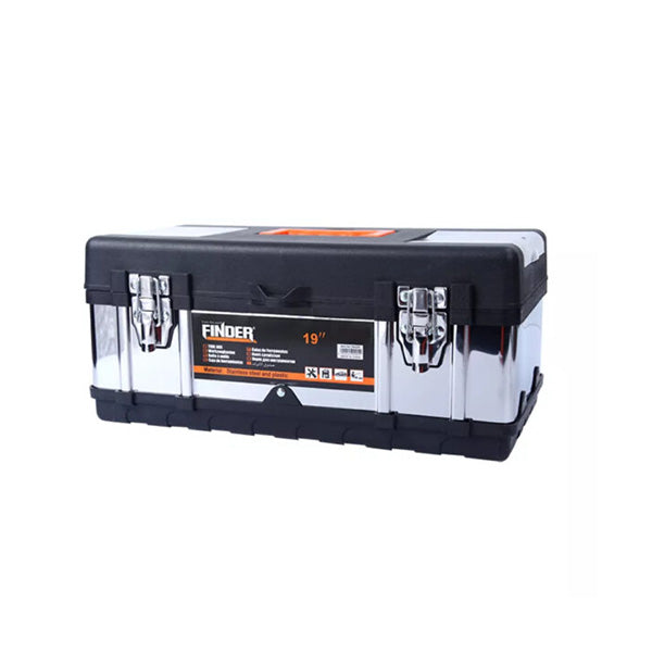 Finder Hardware Accessories Black Orange / Brand New Finder, 16″ Tool Box - 194204