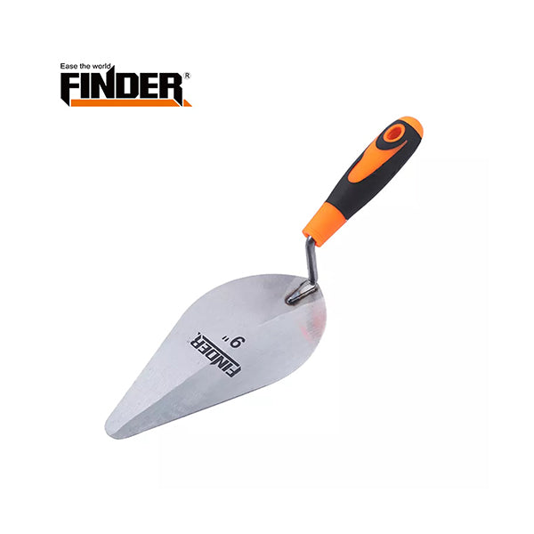 Finder Tools Black Orange / Brand New Finder, 8″ Bricklaying Trowel - 195460