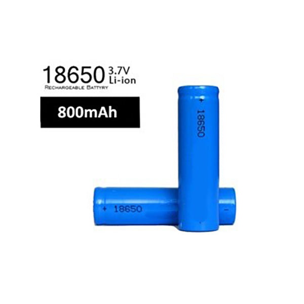 HAY-POWER Electronics Accessories Blue / Brand New Rechargeable lithium-ion Battery 18650 800mAh