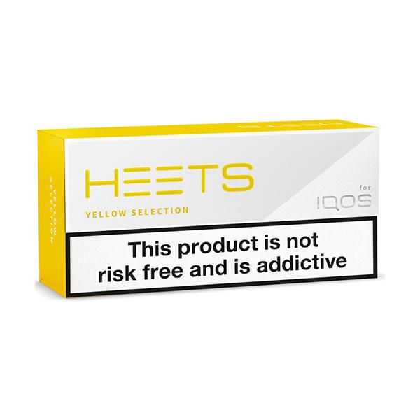HEETS Tobacco Products HEETS, Yellow Selection, Tobacco Sticks