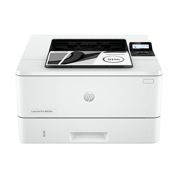 HP Print & Copy & Scan & Fax White / Brand New / 1 Year HP, LaserJet Pro 400 Printer - M4003DN