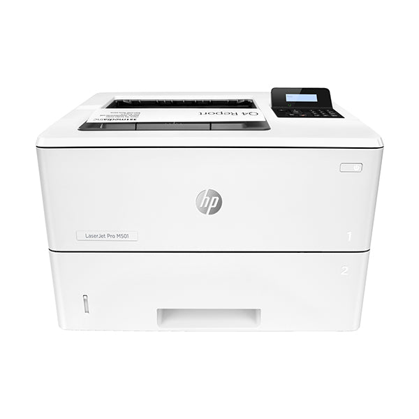 HP Print & Copy & Scan & Fax White / Brand New / 1 Year HP, LaserJet Pro 400 Printer - M501DN