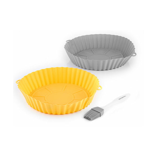 InnovaGoods Silicone Baskets with Brush For Air Fryers Price Lebanon