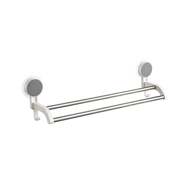 J&S Home Bathroom Accessories White / Brand New J&S Home, Towel Rack With Hooks 48cm, JS185016 - 98768