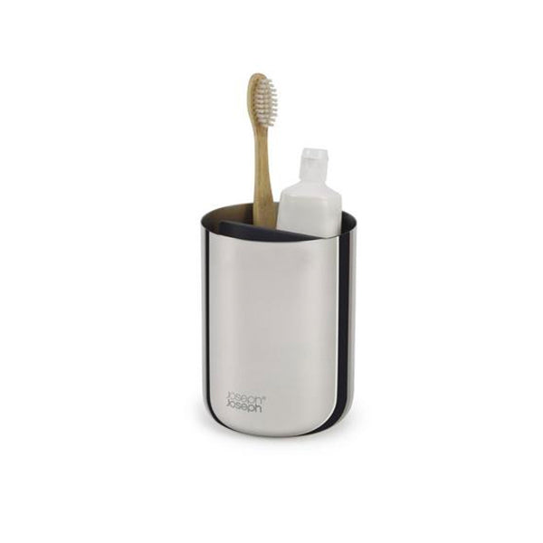 Joseph Joseph Bathroom Accessories Silver / Brand New Joseph Joseph 70580, EasyStore Luxe Stainless-steel Toothbrush Caddy