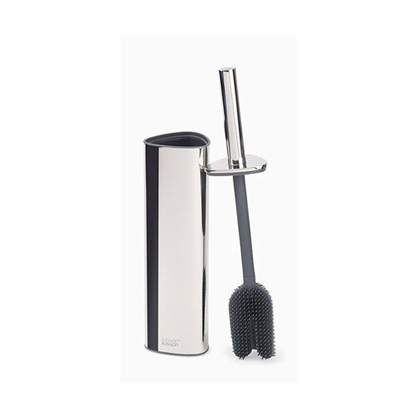 Joseph Joseph Bathroom Accessories Silver / Brand New Joseph Joseph 70583, Flex 360 Luxe Toilet Brush with Stainless