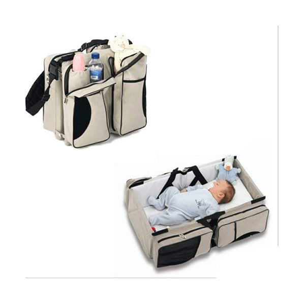Mobileleb Baby & Toddler Furniture Cool Gift, 2 In 1 Baby Travel Bed & Bag