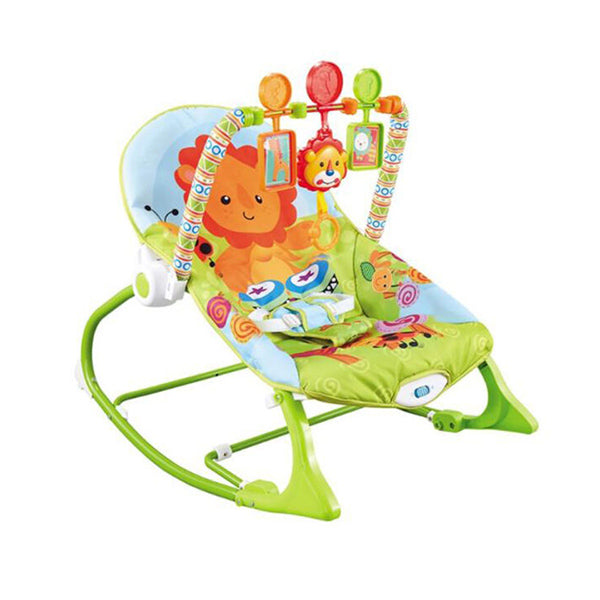Mobileleb Baby Toys & Activity Equipment Green / Brand New Comfortable 2 In 1 Baby Rocking Chair With Elastic String