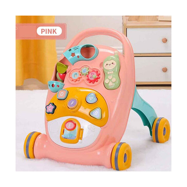Mobileleb Baby Toys & Activity Equipment Pink / Brand New Cool Gift, Baby Trolley Activity Walker, Musical Baby Walker
