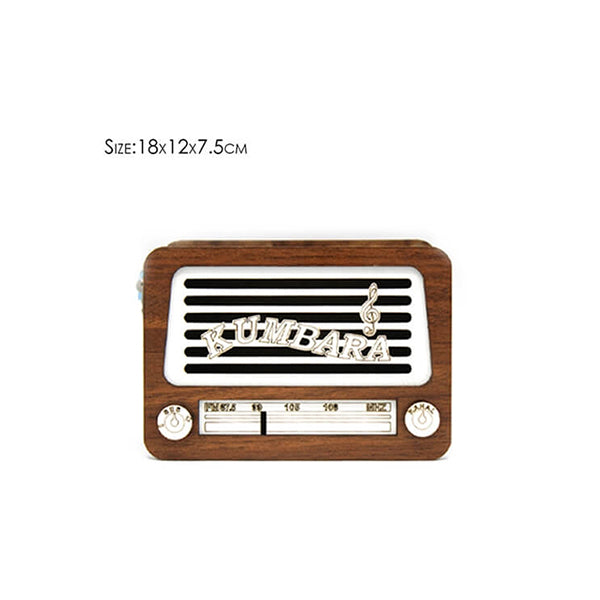 Mobileleb Business & Home Security Brown / Brand New Radio Money Safe Wood Made, Home Accessories, Money Safe, Wood Made - 15260, Available in Different Colors