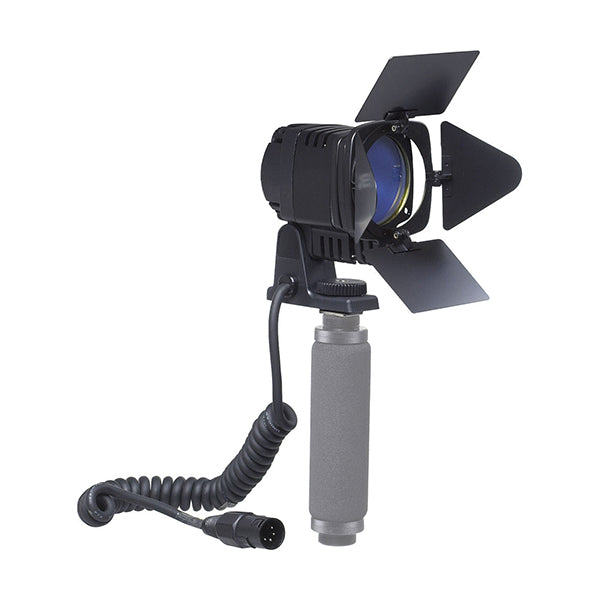 Mobileleb Camera & Optic Accessories Black / Brand New Luxmen On-Camera Photo Video Light 100 Watt Barndoor Head Light- L606S