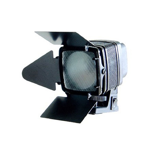 Mobileleb Camera & Optic Accessories Black / Brand New Luxmen On-Camera Photo Video Light 300 Watt Barn Door Head Light - V325D