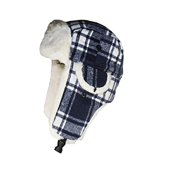 Mobileleb Clothing Accessories Black / Brand New Best Winter Hats Big Kids Quality Madras Plaid Russian - 77527