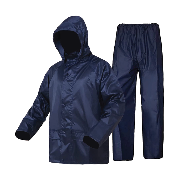 Rain Suit  Waterproof Lightweight Rain Jacket - Black / 3XL - TideWe