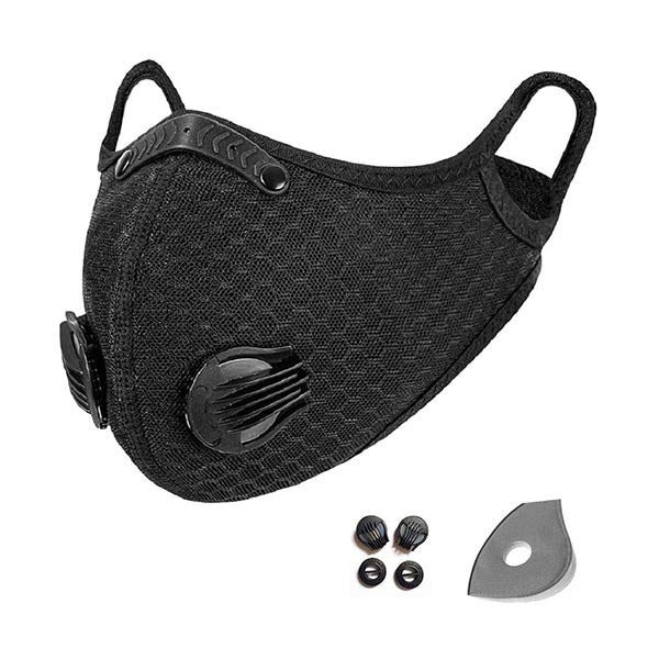 Mobileleb Costumes & Accessories Black / Brand New Unisex Adjustable Reusable Sports Face Covering - 95929