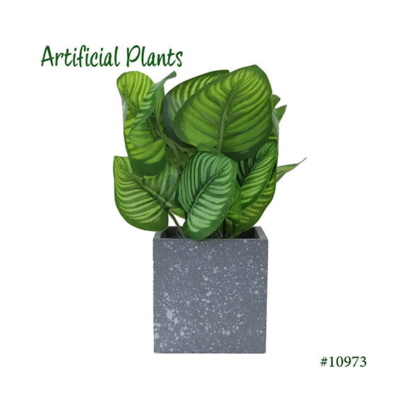 Mobileleb Decor Green / Brand New Artificial Plants Potted - 10973