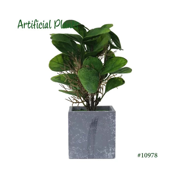 Mobileleb Decor Green / Brand New Artificial Plants Potted - 10978