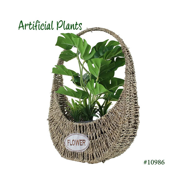 Mobileleb Decor Brand New Artificial Plants Potted - 10986