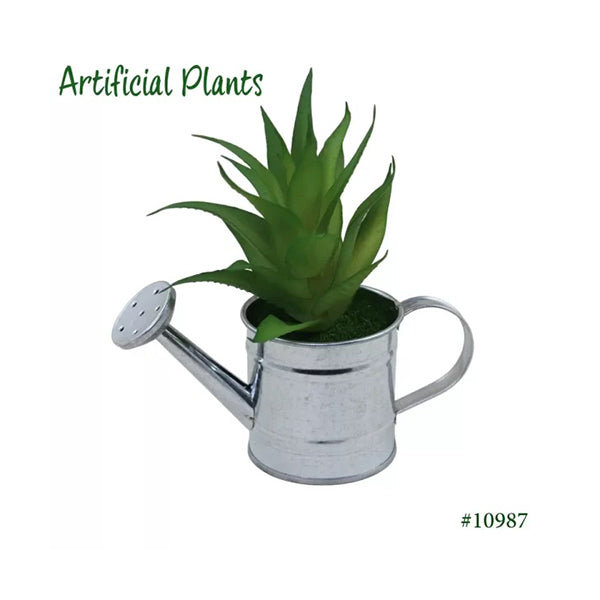 Mobileleb Decor Green / Brand New Artificial Plants Potted - 10987