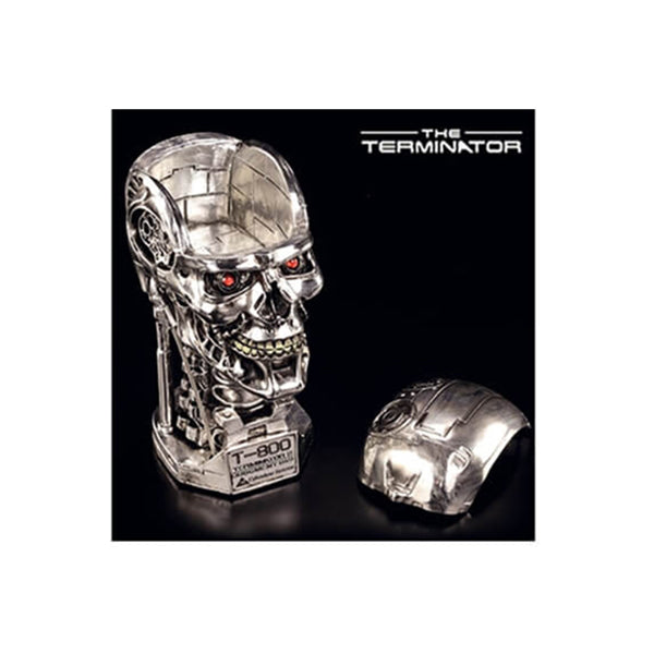 Mobileleb Decor Silver / Brand New Terminator Ashtray, High-Quality Ashtray with a Special Terminator Design - 12216
