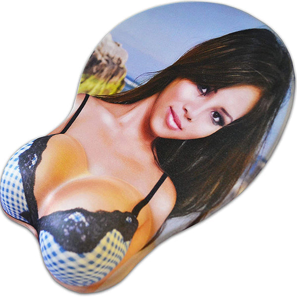 Mobileleb Electronics Accessories Blue / Brand New Comfort Wrist Gel Rest Support Mouse Pad Pretty Girls - P417