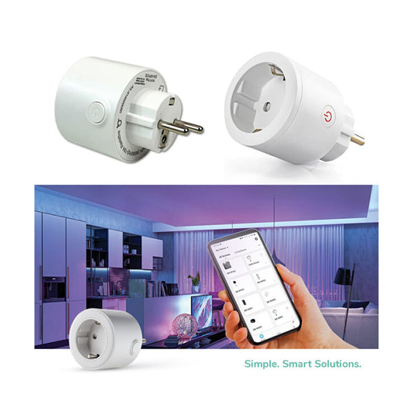 Mobileleb Electronics Accessories Qnect, Wi-Fi Smart Plug | EU Schuko Type F/E - T1021