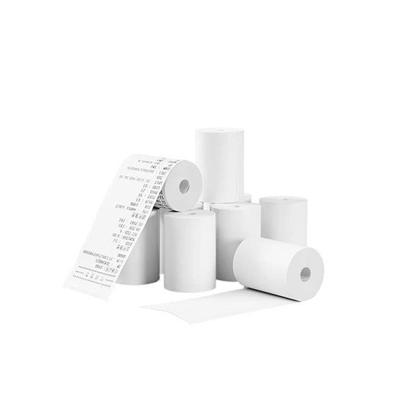 Mobileleb General Office Supplies White / Brand New 57Mm x 15M Thermal Paper Rolls, Smooth, Long-Lasting Receipt Paper for POS, ATMs, Whish and Billing Machines