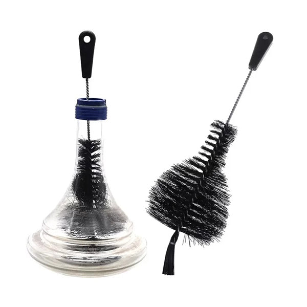 Mobileleb Black / Brand New Glass Bottle Base Cleaning Brush For Shisha Hookahs - 11724