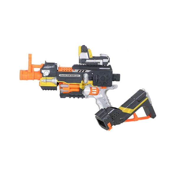 Mobileleb Orange / Brand New Gun Toy For Kids, Star Game Gun Toy, Suitable for Boys, Shooting Toy, 20 Bullets - 13820