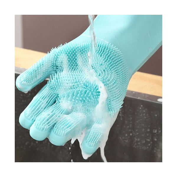 Mobileleb Household Supplies Blue / Brand New Cool Gift, Magic Silicone Gloves 1 Pair