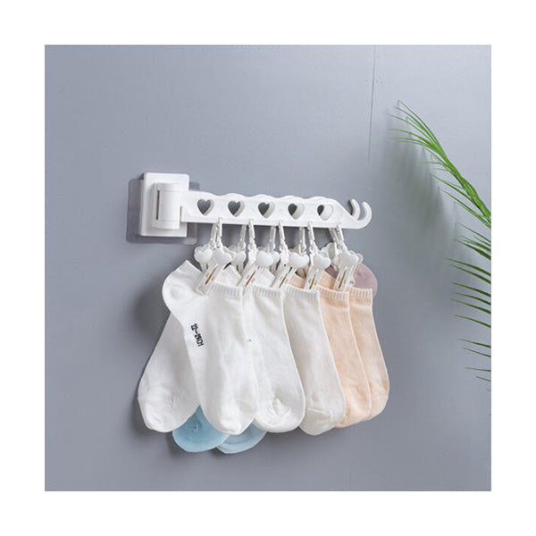Mobileleb Household Supplies Multi-Function Clothes Hanger Socks Clip - 95984