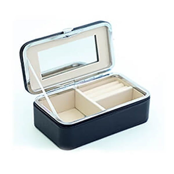 Mobileleb Jewelry Cleaning & Care Mini Jewelry Box, Travel-Friendly Jewelry Box, High-quality Mini Jewelry Box, Portable, Suitable for Bracelets, Earrings, Hair Accessories, Watches - 11332