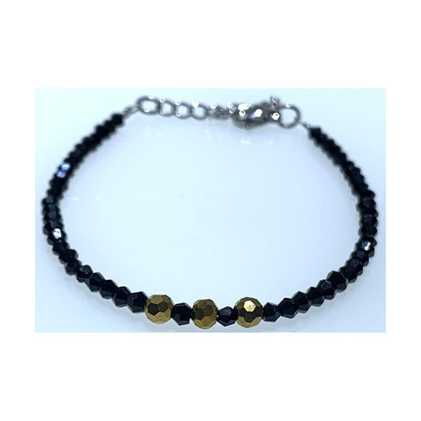 Mobileleb Jewelry Black / Brand New Crystal Beads Bracelet for Women - CryqgRBaP