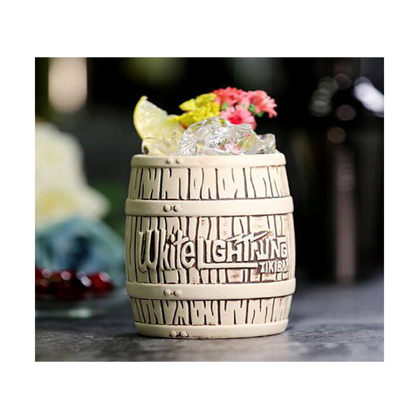 Mobileleb Kitchen & Dining Beige / Brand New Barrel, Ceramic Tiki Mug - 15875