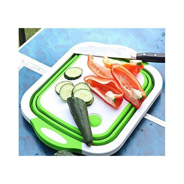 Mobileleb Kitchen & Dining Green / Brand New Chopping Board, Kitchen, and Food, High-quality Chopping Retractable Board - 10022