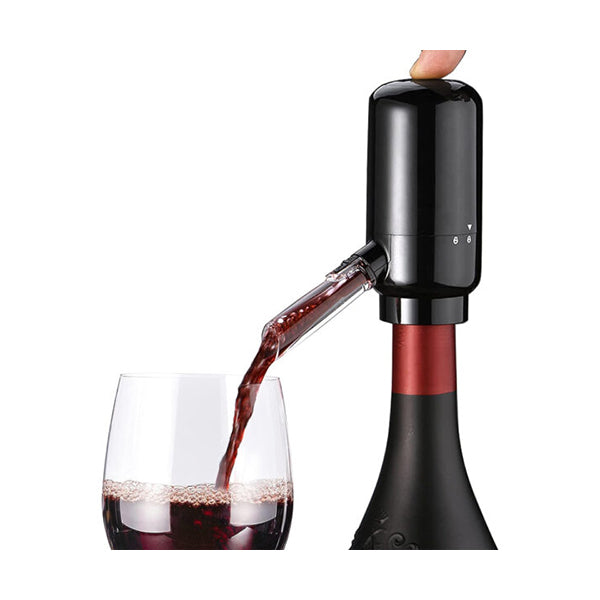 Mobileleb Kitchen & Dining Black / Brand New Electric Wine Dispenser Pump with Silicone Tube - 11030