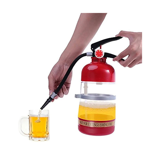 Mobileleb Kitchen & Dining Red / Brand New Fire Pump Dispenser 2L Cocktail Shaker - 88028