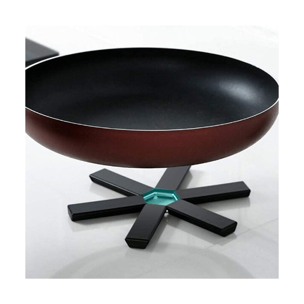 Mobileleb Kitchen & Dining Black / Brand New Folding Pot Mat, Heat Insulation Pad - 96258