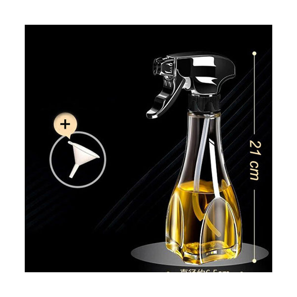 Mobileleb Kitchen & Dining Black / Brand New Heavy-duty Glass Oil Spray Bottle, 200ml - 97682