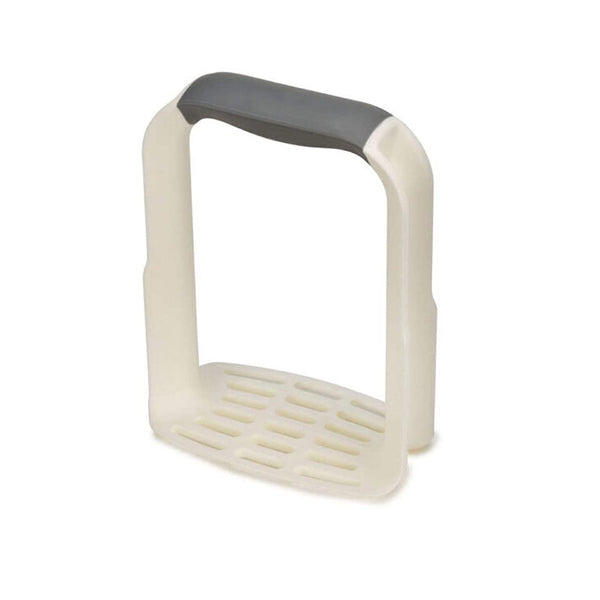 Mobileleb Kitchen & Dining White / Brand New Plastic Potato Masher Ergonomic with Non-Slip Grip - 96406