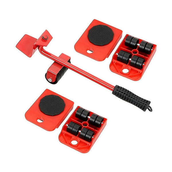 Mobileleb Kitchen & Dining Red / Brand New Portable For Furniture Mover Tool Set - 10881