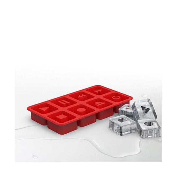Mobileleb Kitchen & Dining Red / Brand New Silicone Ice Cubes Mold - 95906